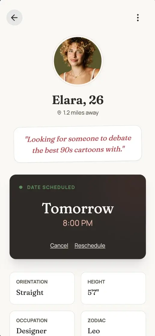 Soon - Scheduled Date