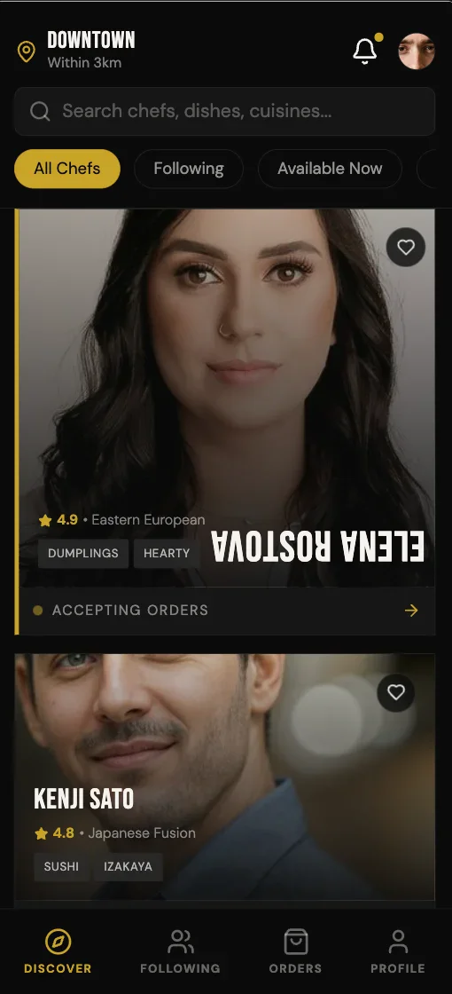 Off Menu - All Chefs